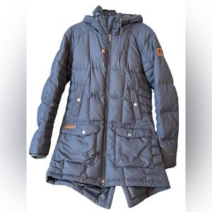 Columbia Della Fall Mid Hooded Women’s Jacket with Omni-Heat Technology Sz Small